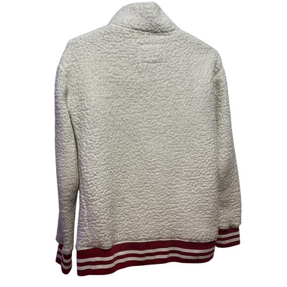 Washington State Cougars Boxercraft Sherpa Quarter-Zip Pullover Jacket Sz XS - Picture 3 of 6